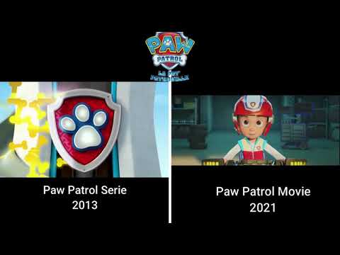 Paw Patrol Comparison - Theme Song (Serie & Movie)