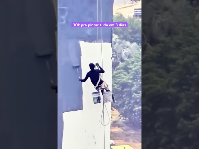 Tem que pintar tudo em três dias