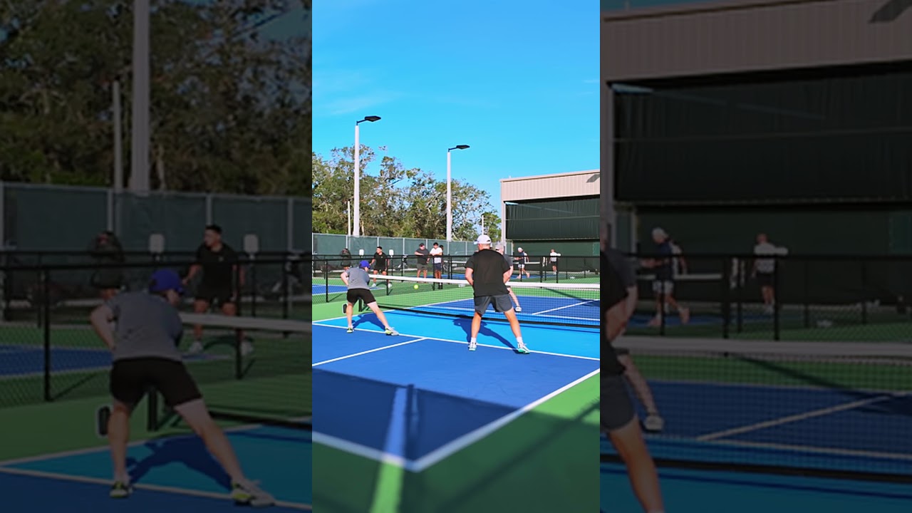🥷Slow Down to Speed Up #pickleballhighlights #pickleball #sports #sporthighlights