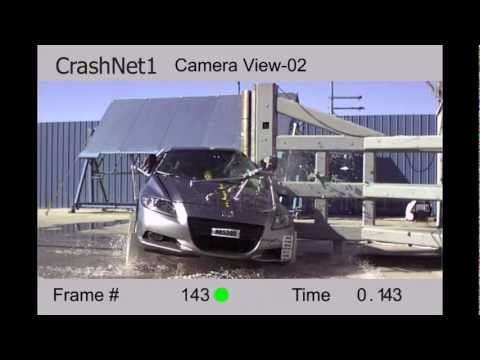 δοκιμή Βίντεο Crash Honda CR-Z από το 2010