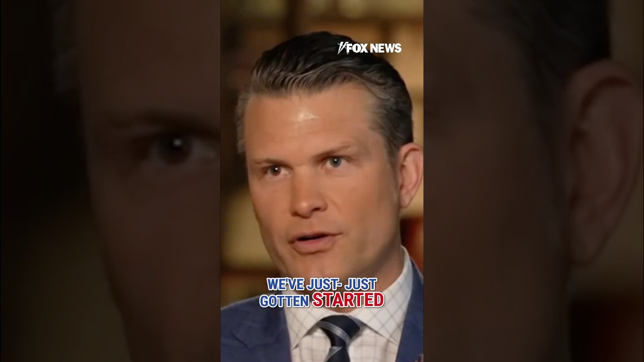 Hegseth lays out blueprint for Trump's DOD: We've just gotten started #foxnews #news #shorts