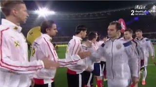 الشوط الأول من مباراة النمسا و روسيا فى تصفيات يورو 2016