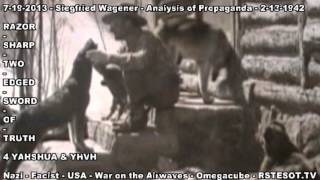 Analysis of Propaganda   2 13 1942   Siegfried Wagener