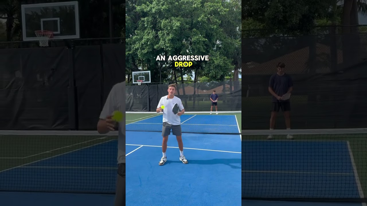 Learn to concede the kitchen in pickleball! #pickleball #pickleballtips