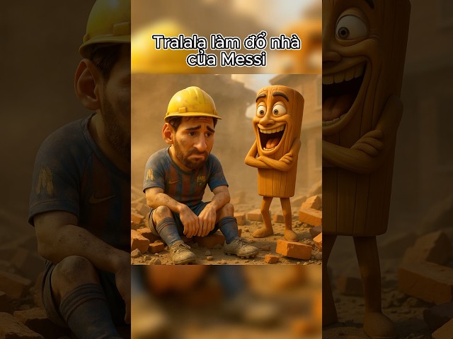 Messi muốn xây nhà cao hơn Tung Tung Tung Sahur | XUKA TV #Cartoon #Story #Kechuyen