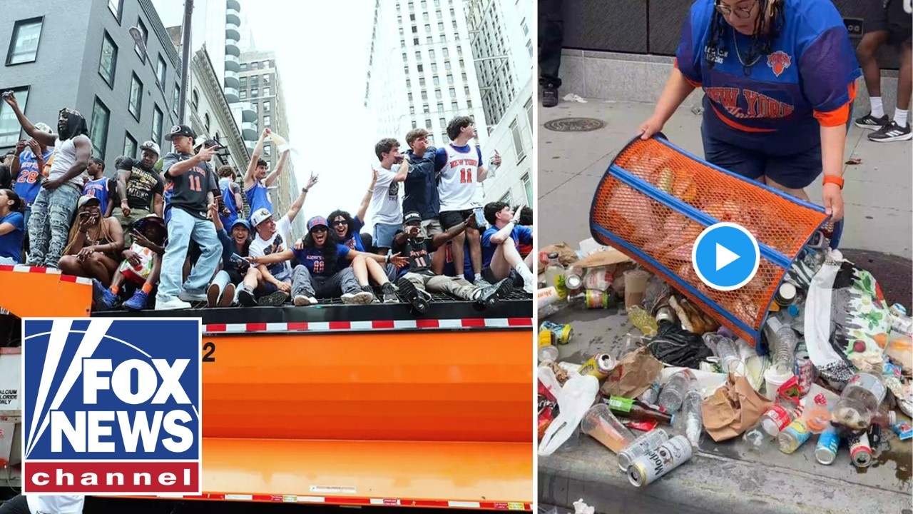 Executive FIRED after stealing Knicks-themed trash can