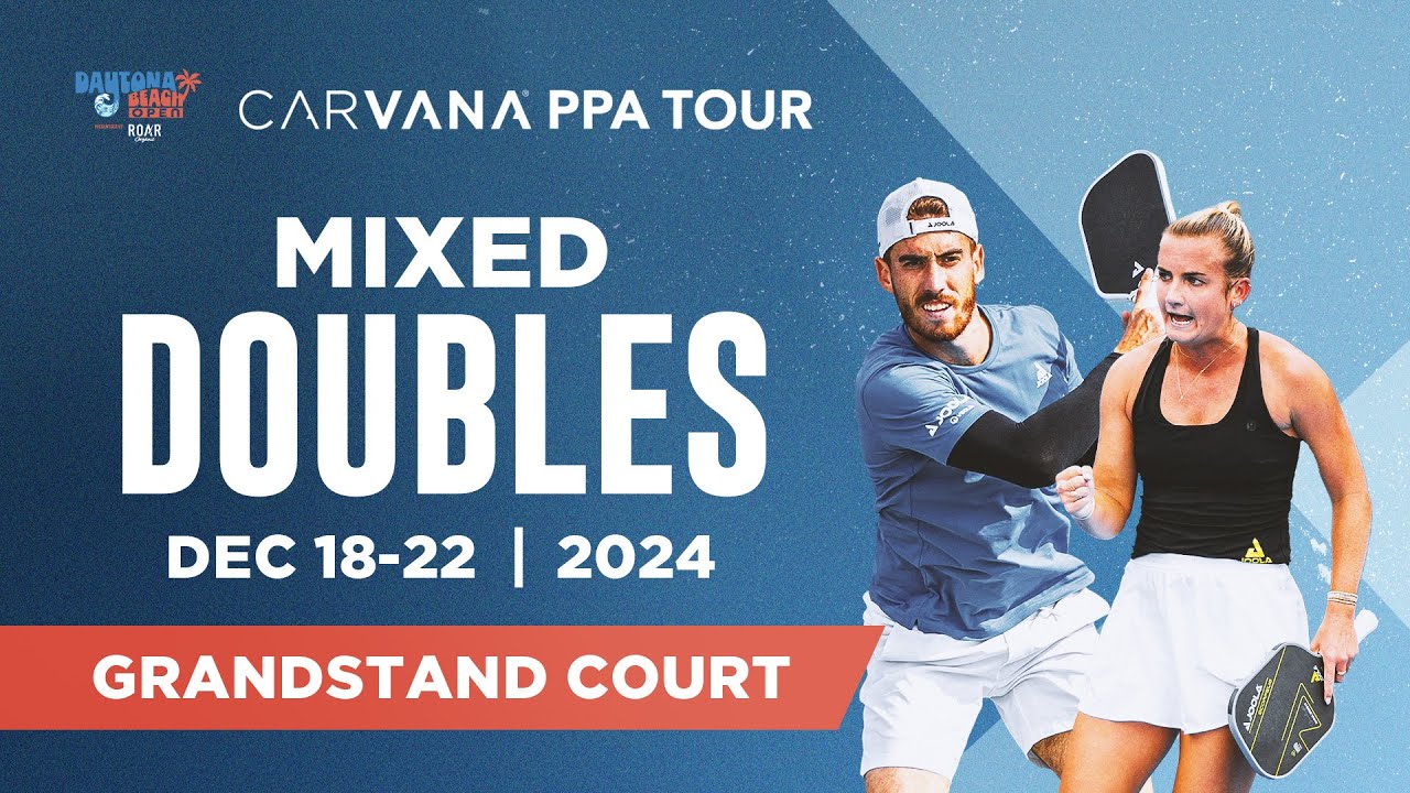 BONUS CAM: Daytona Beach Open presented by Roar Organics (Center Court) - Mixed Doubles