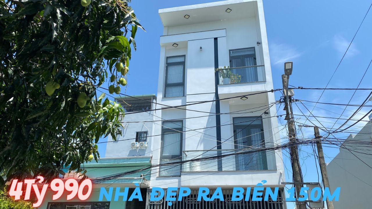 Nhà 3 tầng cực đẹp đường 5m5 Lê Văn Thịnh, sát biển video