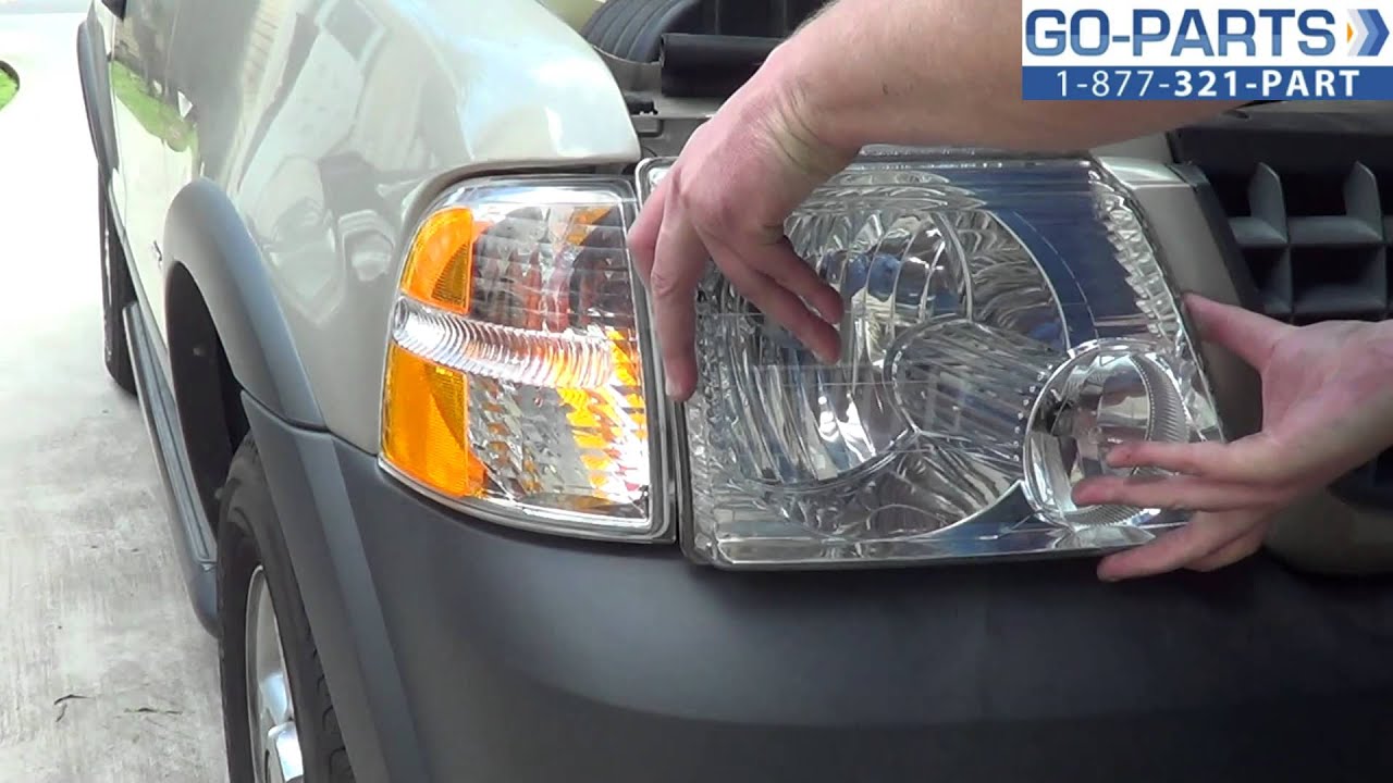 How to replace headlight assembly on 2001 ford escape