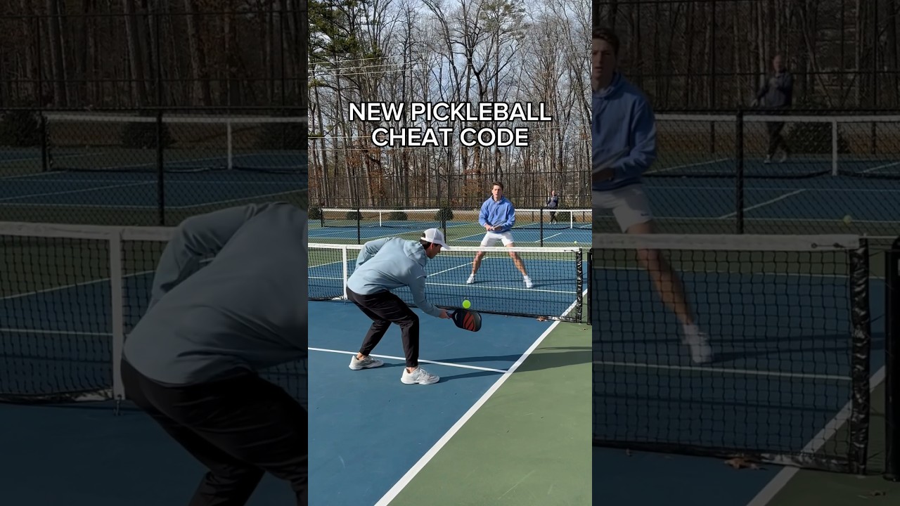 The NEW Pickleball Cheat Code