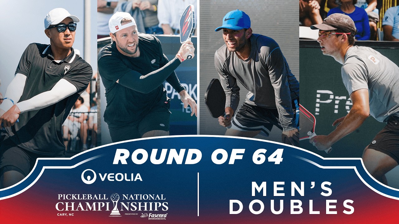 Ge/Sock vs Koszuta/Schupp at the Veolia Atlanta Pickleball Championships