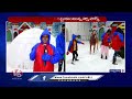 Snow Park In Gachibowli Attracts Public Amid Summer Heat Waves | Hyderabad | V6 News  - 06:23 min - News - Video