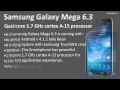 Samsung Galaxy Mega 6.3 Mobile Price and Specifications one more excellent mobile of samsung