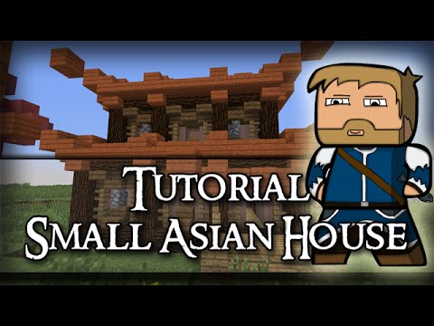 Minecraft Tutorial: How to Build a Small Asian House