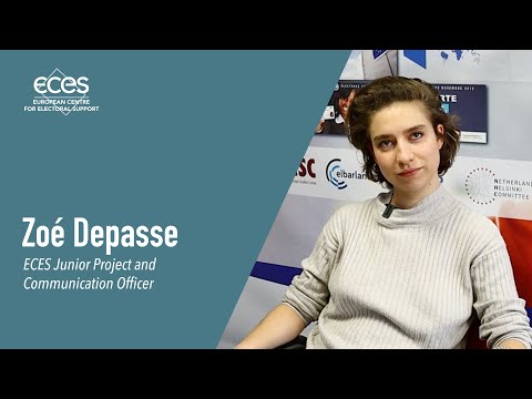 Zoé Depasse - ECES Junior Project and Communication Officer (Meet The Team) - French