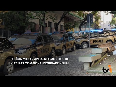 Vídeo: Polícia Militar apresenta modelos de viaturas com nova identidade visual