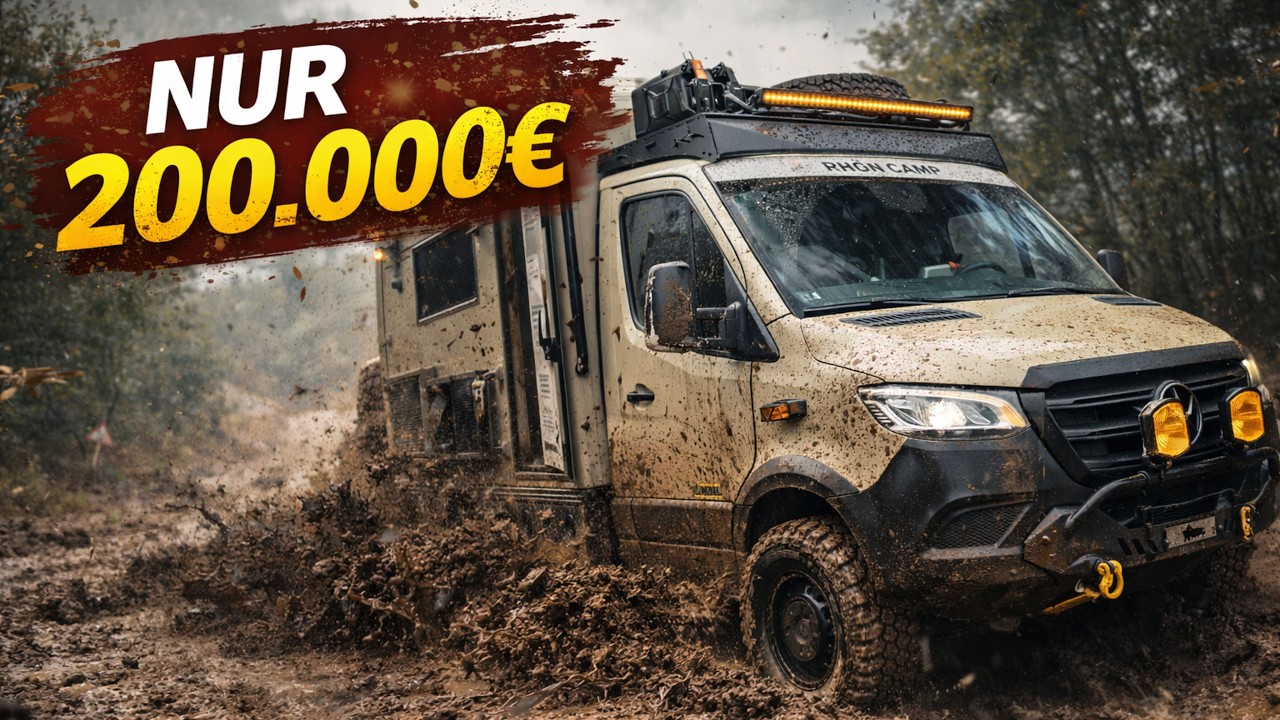 Preis-Leistungs-Sieger im Offroad-Segment – Rhöncamp Rebel 4x4 für 200.000 € im Weltreise-Check 2026