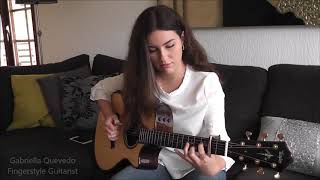 KISS - I Was Made For Lovin' You (Fingerstyle Cover by Gabriella Quevedo)