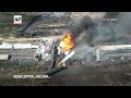 Freight train derailment, fire forces Interstate 40 closure near Arizona-New Mexico line  - 00:42 min - News - Video