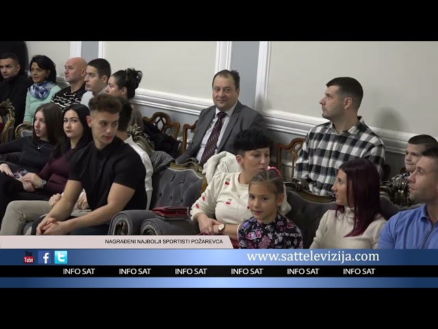 NAGRAĐENI NAJBOLJI SPORTISTI POŽAREVCA