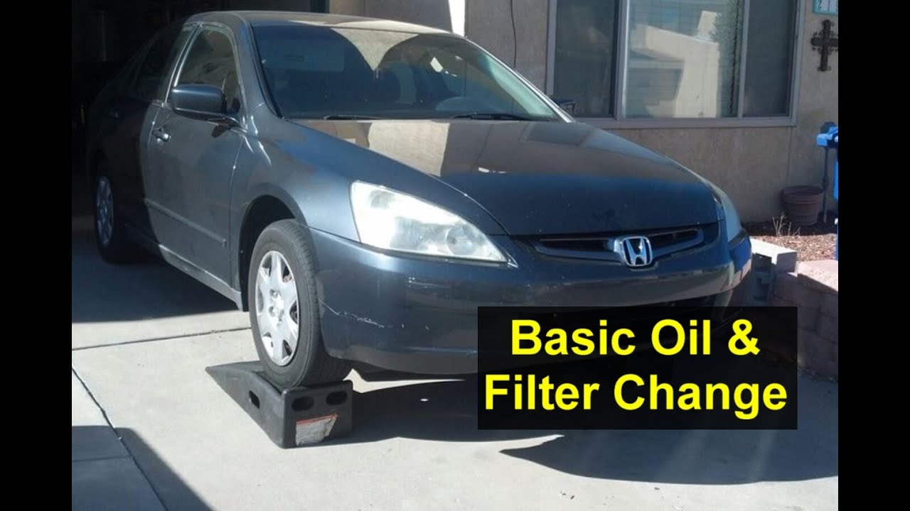 How often to change oil in 2005 honda accord #1