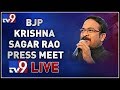 BJP Krishna Sagar Rao press meet