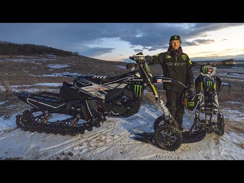 Uncharted - A Snowbike Film - Cody Matechuk