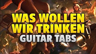 Bots - Was Wollen Wir Trinken and Scooter - How Much is the Fish [fingerstyle guitar]