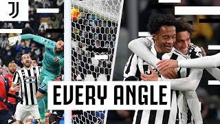 🎥? Every Angle of Juan Cuadrado's INCREDIBLE Corner Kick Goal! | Juventus vs Genoa | Juventus