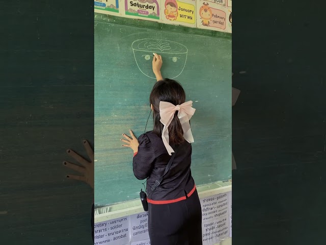 Ballerina  Cappuccina ที่เด็กๆขอ ครูจัดเวอร์ชั่นแม่นาคให้เลย 😂 เมื่อครูอิ้งต้องสอนศิลป์
