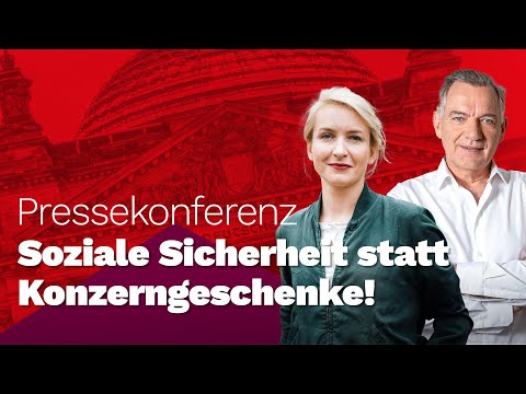 Ines Schwerdtner und Jan van Aken zum Ampel CHAOS in der Wirtschaftspolitik