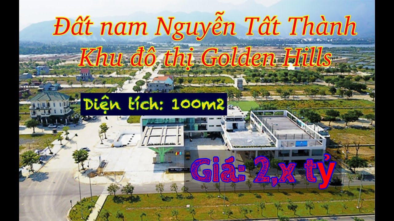 Bán nhanh lô đất Nam Nguyễn Tất thành, gần cây xanh Gia Nguyễn Tâm, cạnh dự án Dragon, Golden Hills video