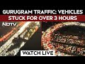 Delhi Rain Today LIVE | Video: 7-km Traffic Jam On Gurugram Highway, Vehicles Stuck For Over 3 Hours