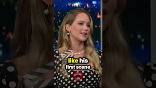 Jennifer Lawrence on Working With Leonardo DiCaprio and Timothee Chalamet | #shorts
