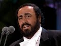 Luciano Pavarotti sings