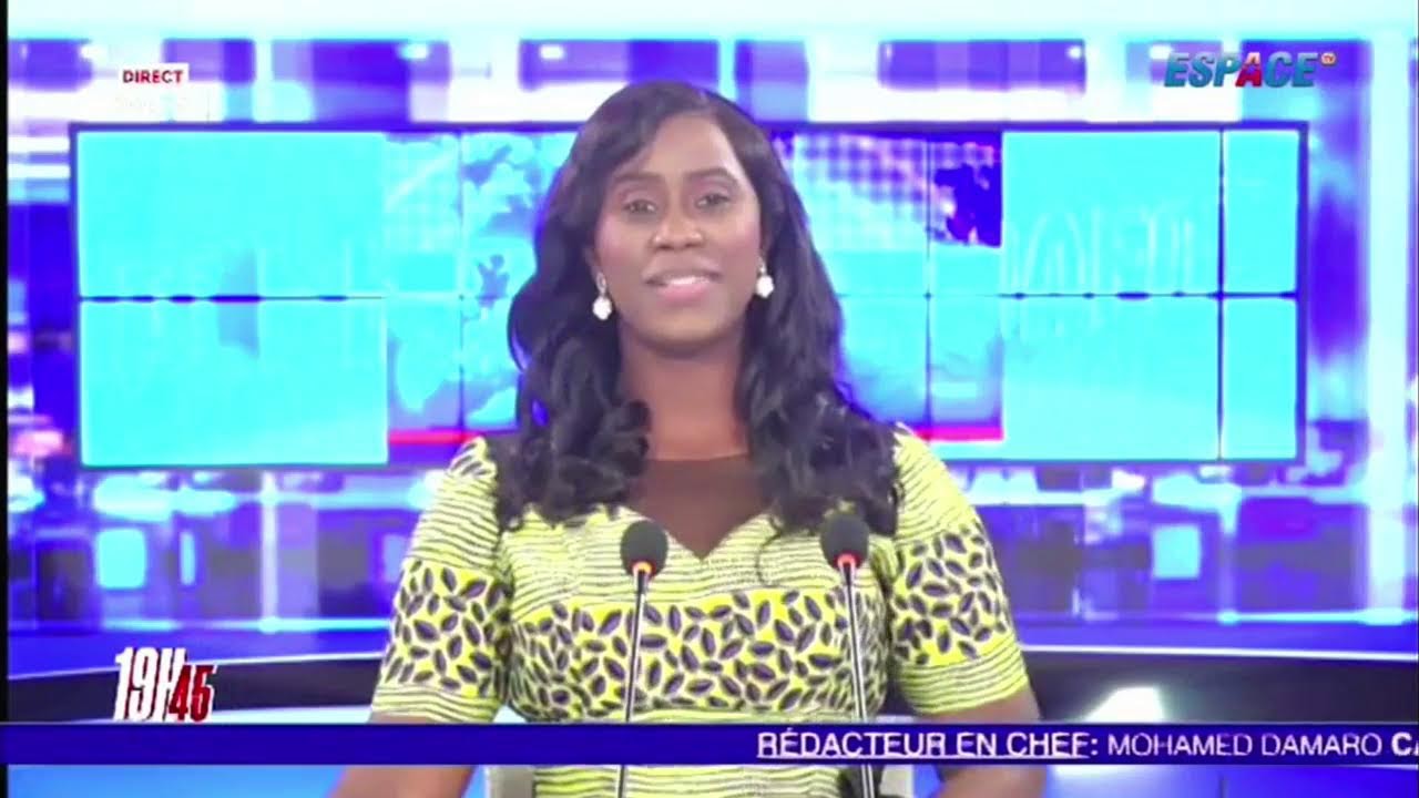 🔴 Le 19 Heures 45 - JT du 25 Octobre 2023 • ESPACE TV GUINEE