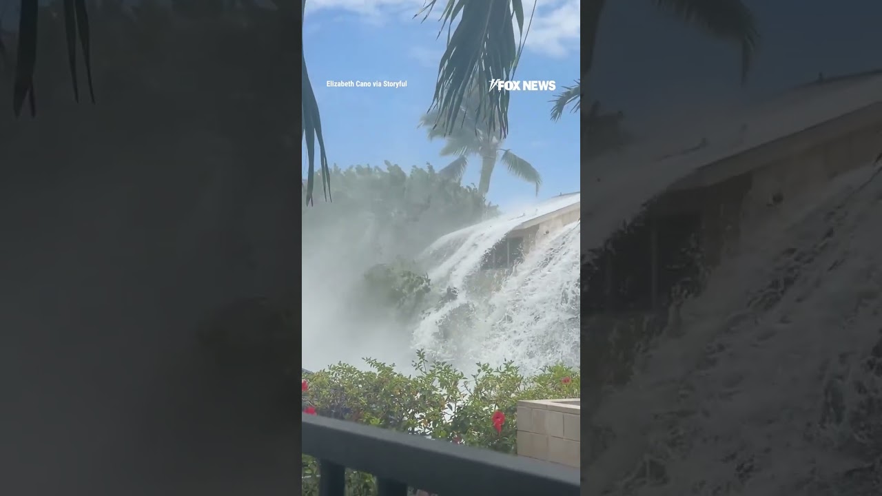 Massive wave CRASHES over Hawaii condo #foxnews #news #us #fox