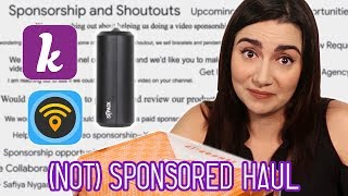 Trying Products That Asked To Sponsor Me (Not Sponsored)