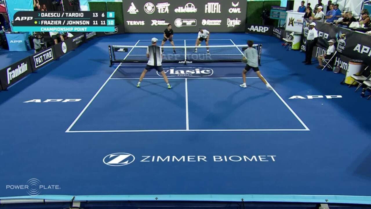 Johnson/Frazier Match Point | Men's Doubles Gold | APP Tour: Vlasic Classic - Delray Beach