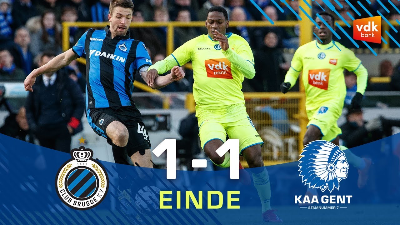 Club Brugge - KAA GENT: 1-1