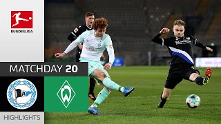 Arminia Bielefeld — SV Werder Bremen | 0-2 | Highlights | Matchday 20 – Bundesliga 2020/21