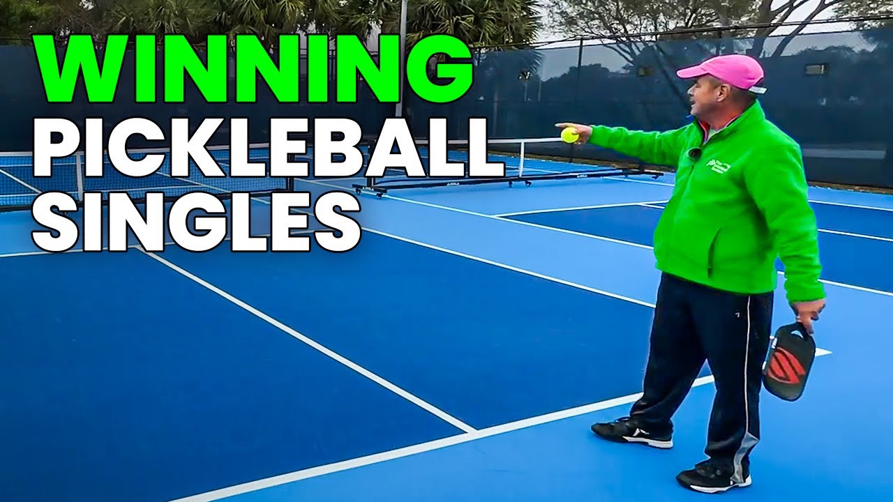 The Pickleball Singles Strategy You Must Know