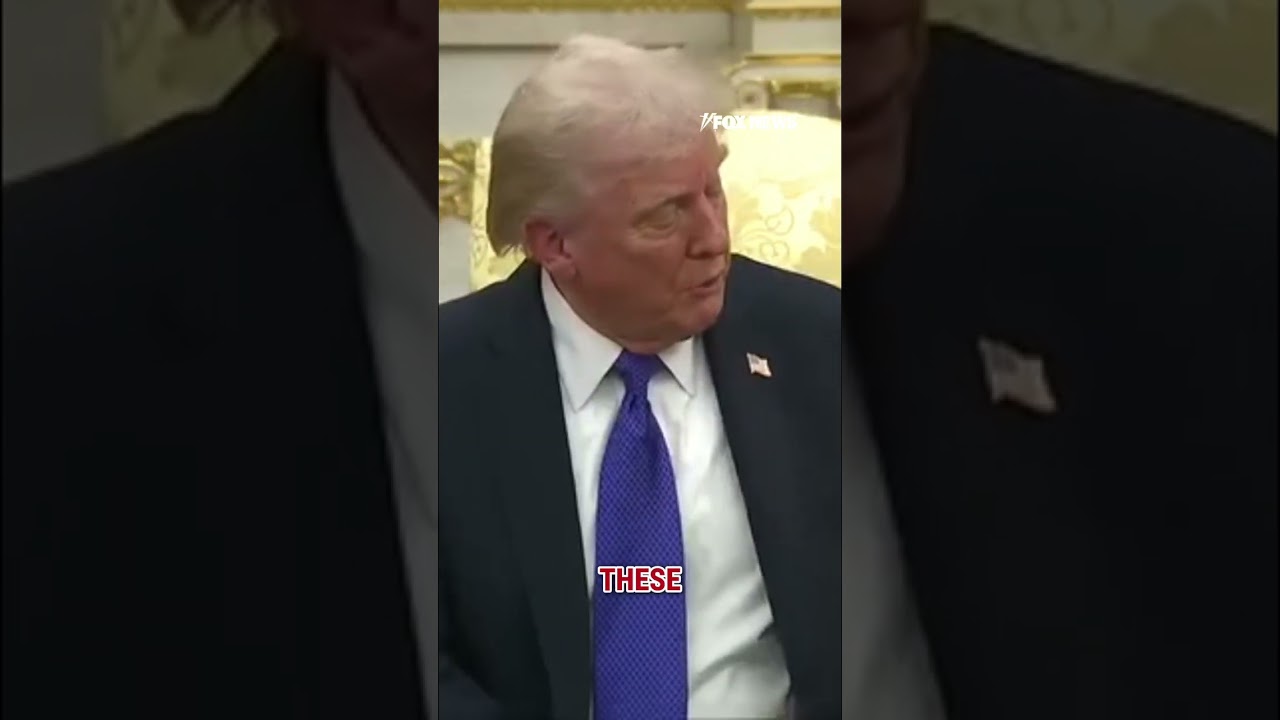 Trump CLASHES with reporter: 'You're a third-rate reporter, always have been' #shorts #trump