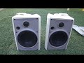 How sound AW525 Proficient all weather speakers nice MUSIC