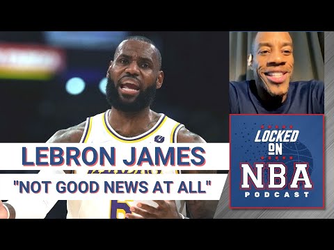 Former NBA Player Reacts to Lebron James Testing Positive for COVID-19 | Los Angeles Lakers