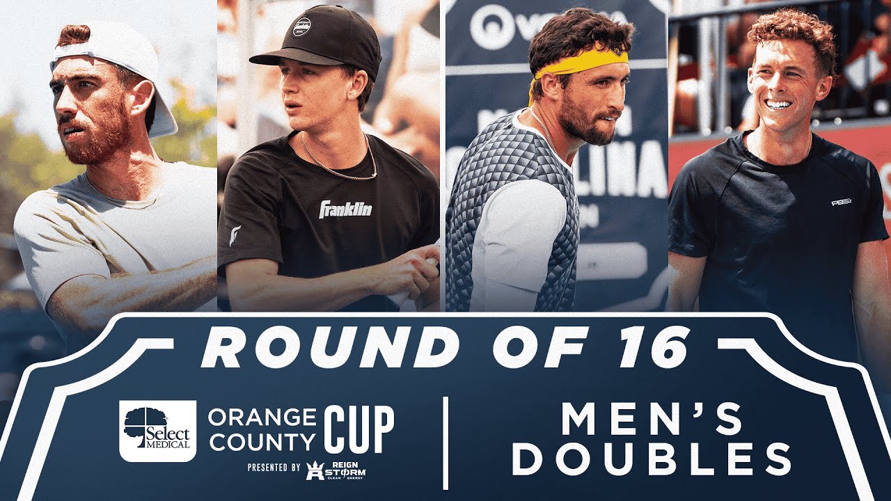 Staksrud/Patriquin v Devilliers/Goldin at the Select Medical Orange County Cup