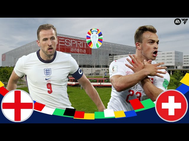 Anglia VS Szwajcaria EURO 2024 Ćwierćfinał I EA SPORTS FC 24
