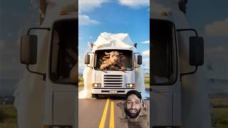 Buffalo Brought Milk Truck for Grandma! 🐃🥛😭 #ai #buffalo #cow #grandmother #shorts #trending
