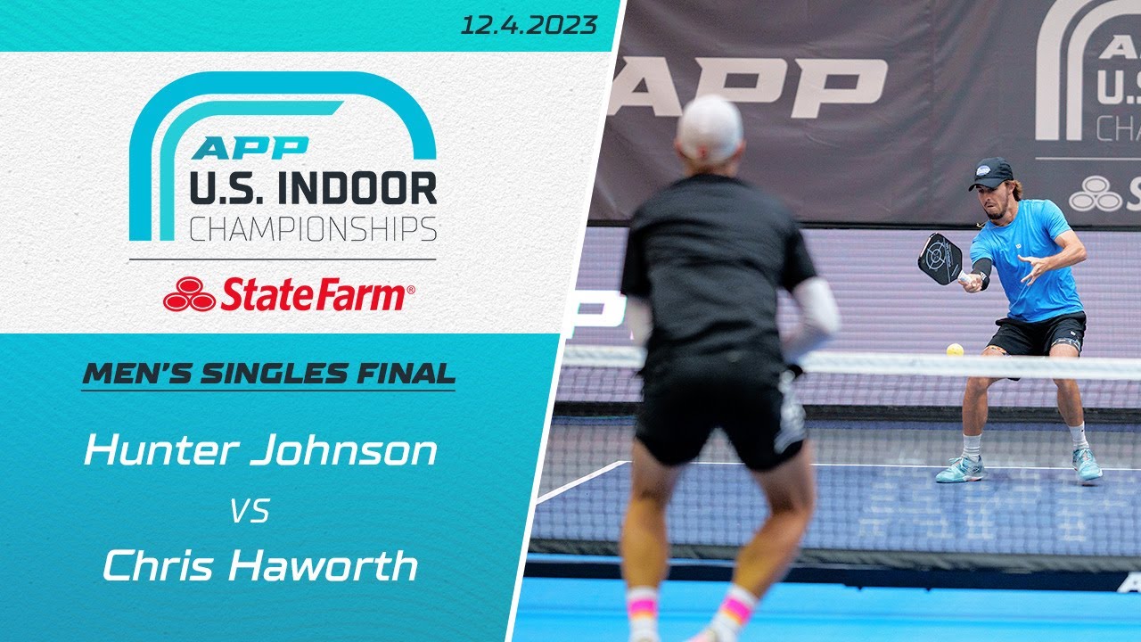 The State Farm 2023 APP U.S. Indoor Championships | Men's Final | Hunter Johnson vs. Chris Haworth