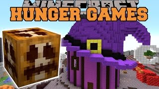 Minecraft   :   HALLOWEEN THEME PARK HUNGER GAMES – Lucky Block Mod